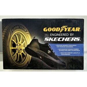 Goodyear Engineered by Skechers Women's Hayden Step In Slip Resistant Shoes, 10